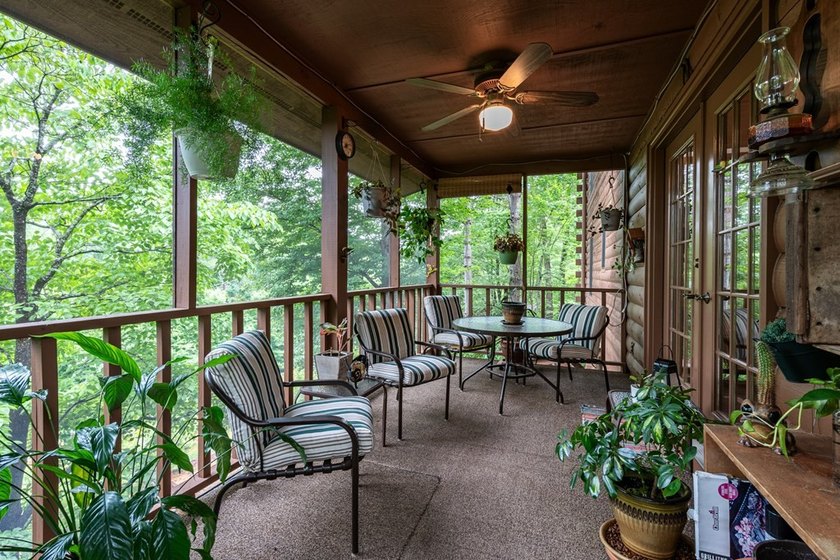 Authentic log cabin charm including Hiwassee River frontage - photo 9