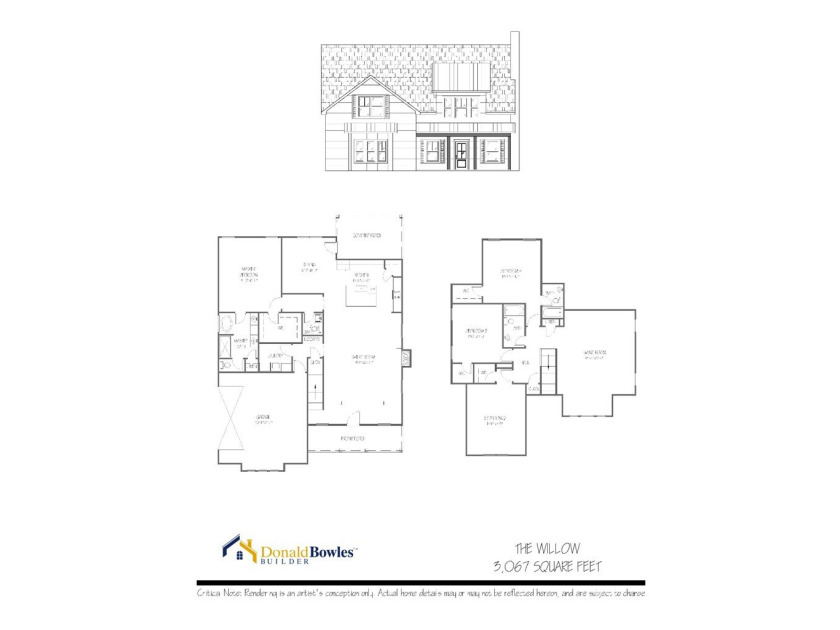 Located on a beautiful corner lot, the Willow is an open concept - photo 2