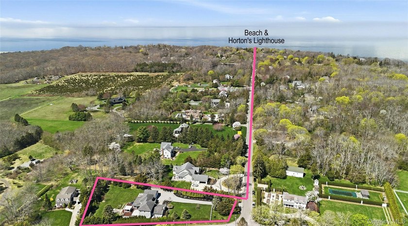 Tucked at the end of a long, private drive on one of Southold's - photo 44