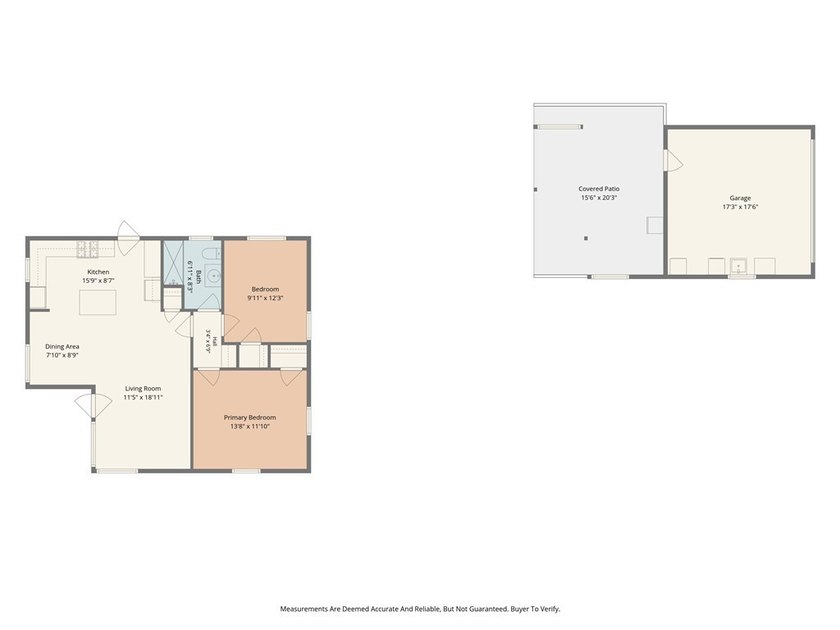 This charming 2-bedroom, 1-bathroom home offers an excellent - photo 29