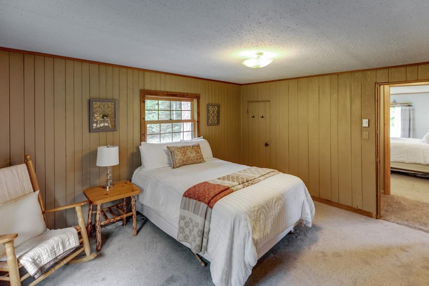 Towering mature pine trees on 5 private acres, this beautiful - photo 21