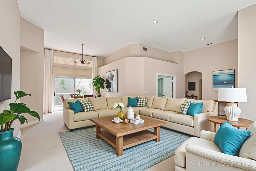 Check out the NEW virtually staged pictures! With a little paint - photo 14