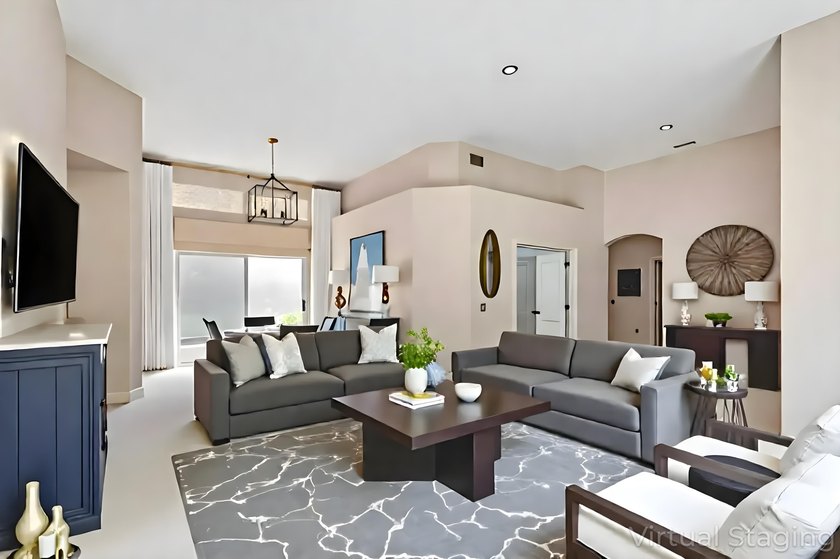 Check out the NEW virtually staged pictures! With a little paint - photo 15
