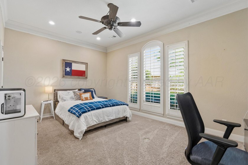This stunning 4-bedroom, 4-bath home has exceptional views of - photo 46