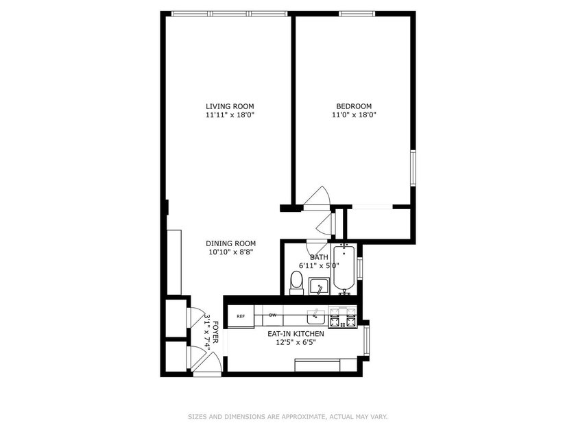 Lovely spacious one bedroom apartment (front facing). Large - photo 16