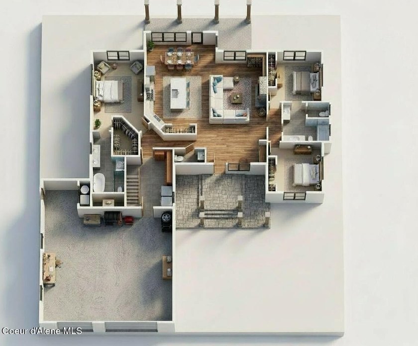 To-be-built on 5 private acres in a gated community in Blanchard - photo 14
