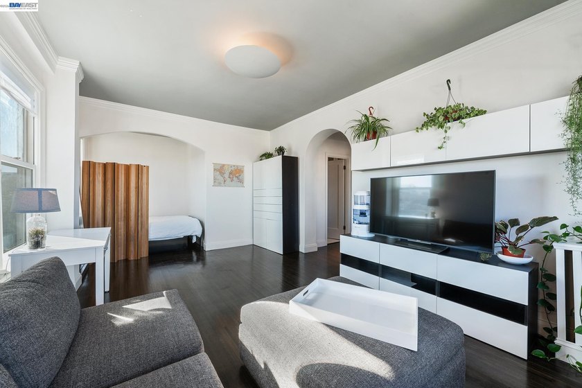 This light-drenched Pacific Heights junior one-bedroom corner - photo 6