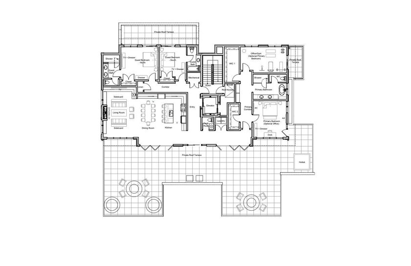 One of a kind 4th floor penthouse residence with stunning 360 - photo 2