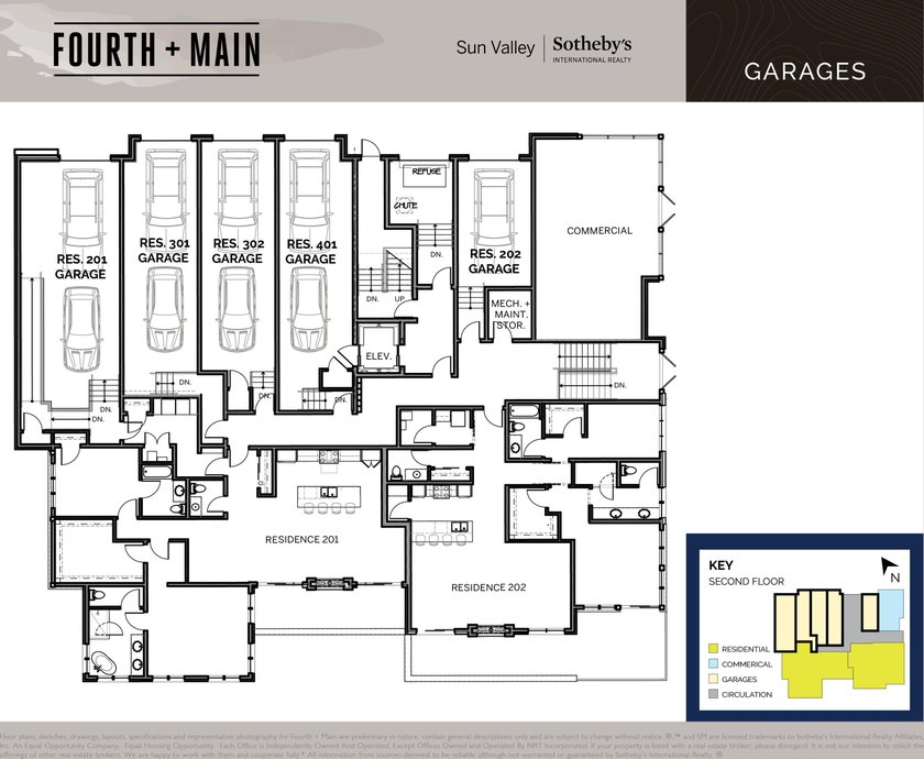 Fourth + Main's largest residence provides 3,654sf with 4 bed/4 - photo 3