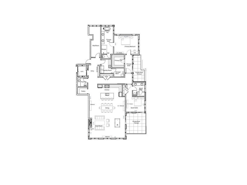 Fourth + Main's largest 2 bed/2.5 bath residence offers 2,632sf - photo 2