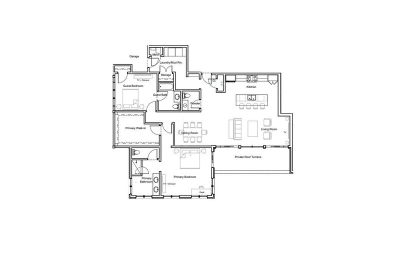 Fourth + Main 2nd floor 2 bed/2.5 bath residence offering 1 - photo 2