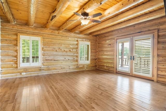 This meticulous, custom log home is high quality in design - photo 22