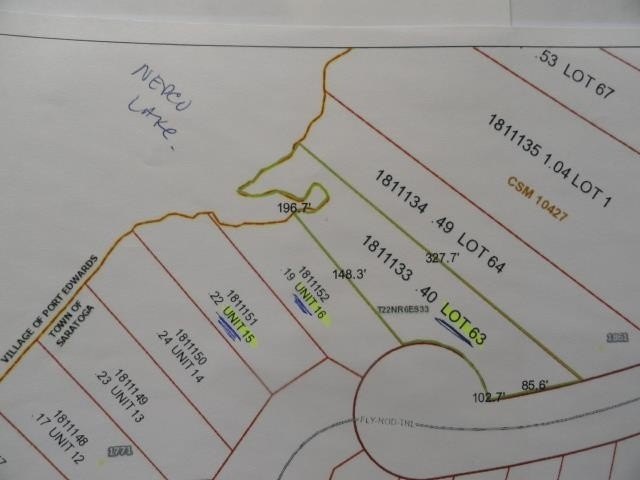 Lot 16, a buildable wooded lot on Nepco Lake, Central Wis. Build - photo 54