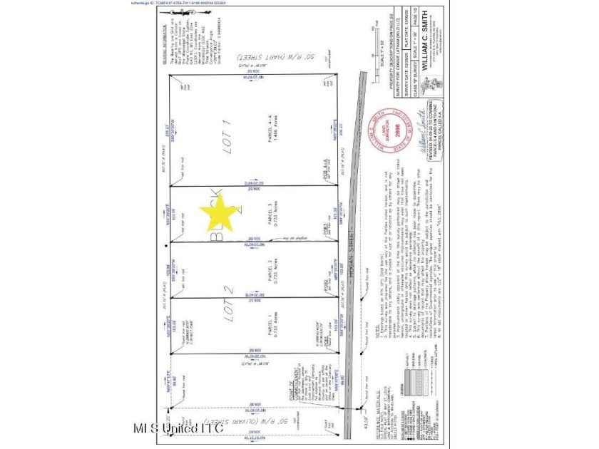 This .7-acre subdivided lot in Waveland presents a strong - photo 2