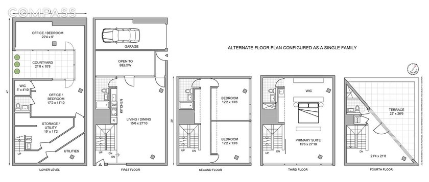 Modern Architecture Set Within Brownstone Brooklyn. This brand - photo 22