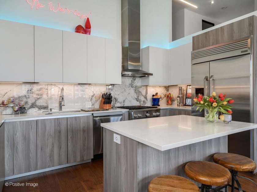 SOARING CEILINGS. EXPOSED BRICK. TRUE WEST LOOP PENTHOUSE LIVING - photo 18