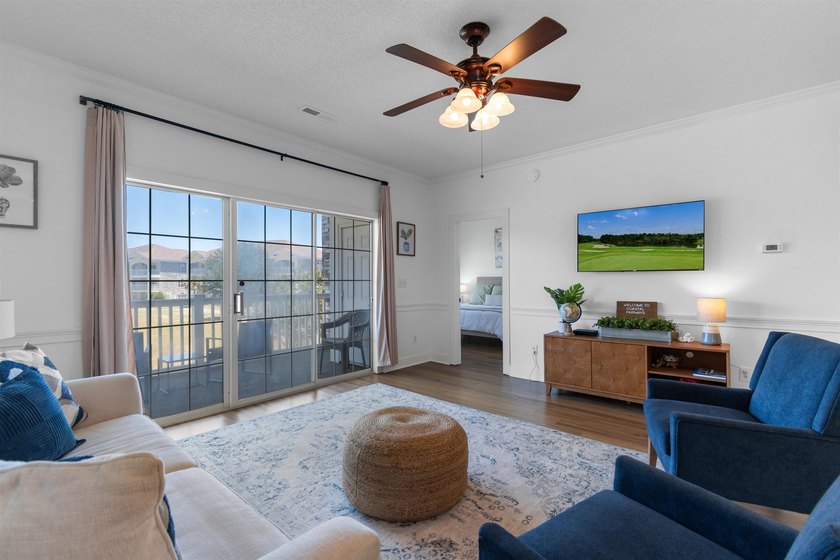 Peaceful golf course views, quiet second-floor location, and - photo 11