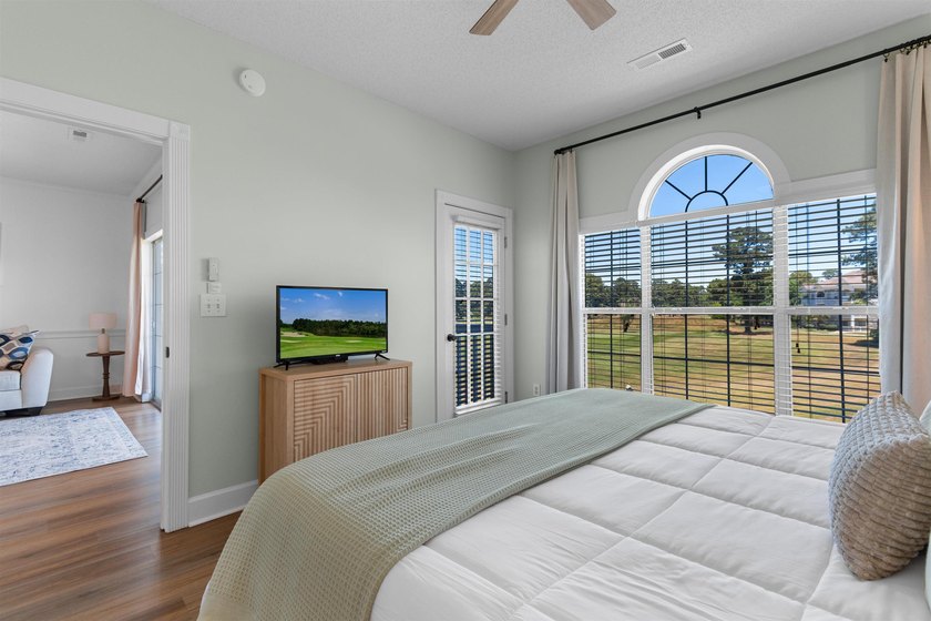 Peaceful golf course views, quiet second-floor location, and - photo 13