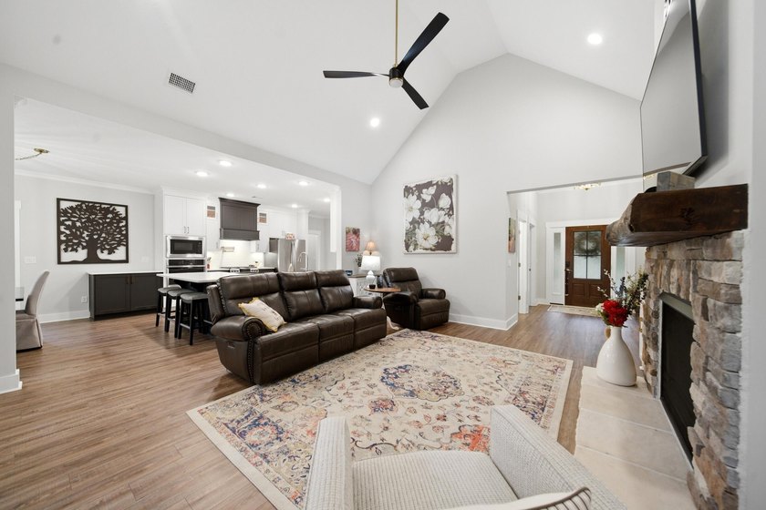 Built just three years ago, this stunning custom lakefront home - photo 14