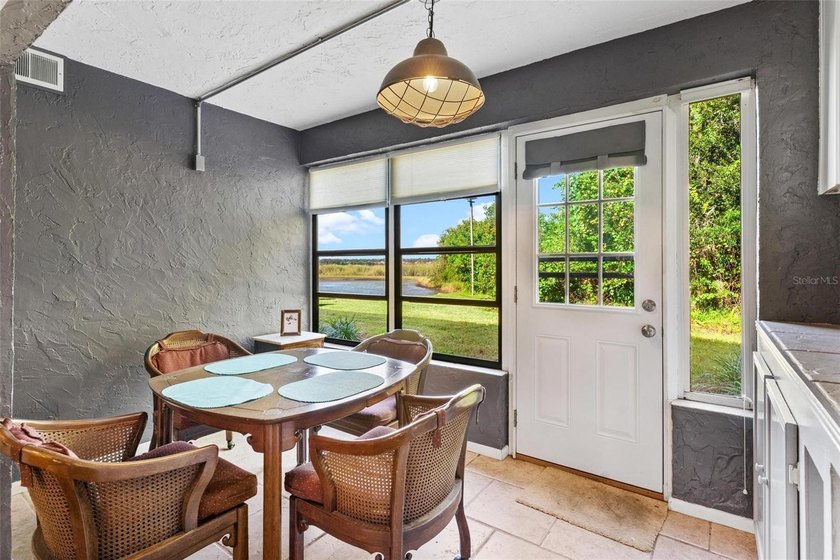 The open-concept layout comes mostly furnished and features an - photo 19