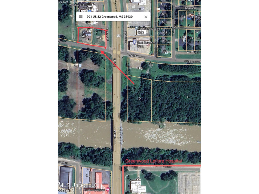 This prime corner lot, situated at a busy traffic light on - photo 5
