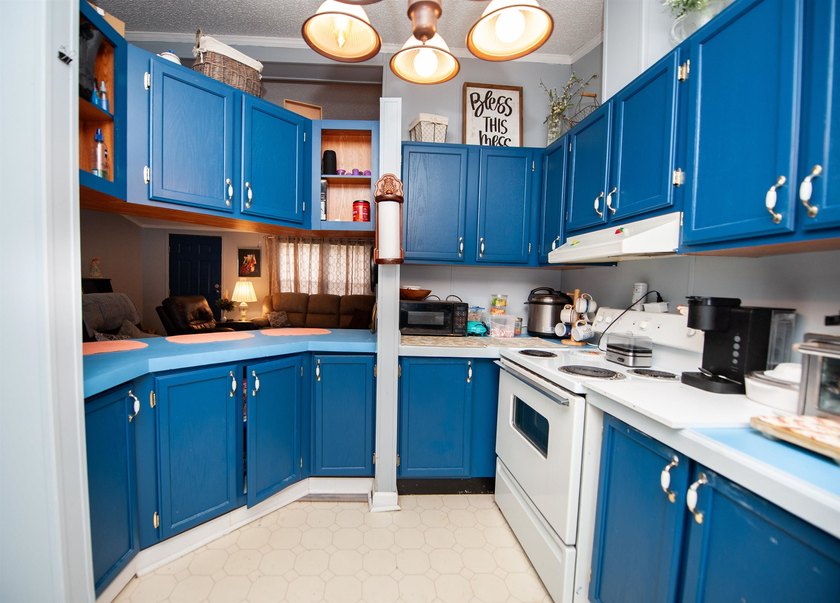 This 3 bedroom, 2 bath manufactured home is on a level .60 acre - photo 9