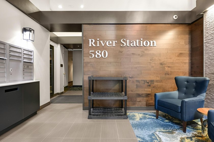 Rarely available corner unit at River Station Condos in the - photo 3