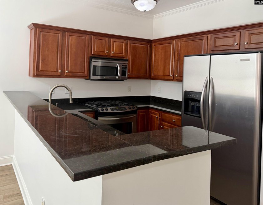 Desirable end-unit townhome offering a larger lot than most - photo 2