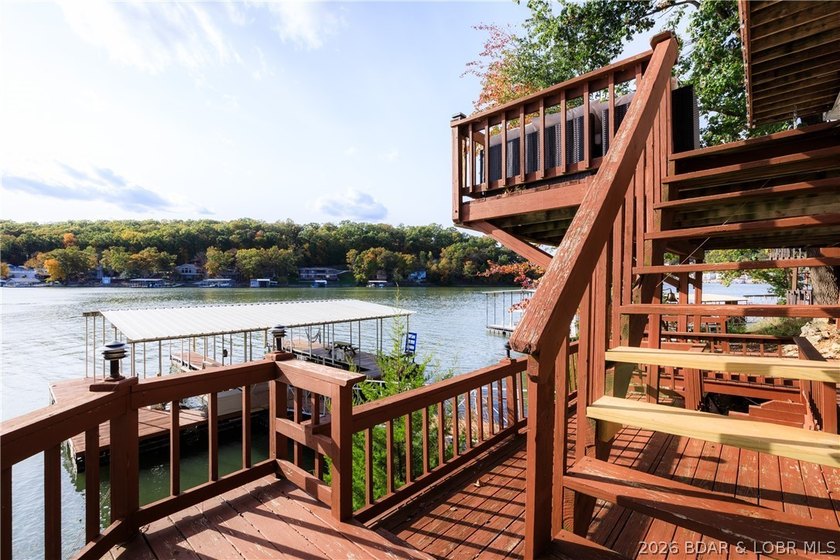 This stunningly remodeled lakefront home in Camdenton, Missouri - photo 45