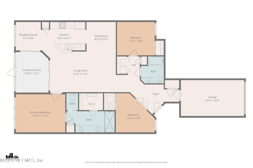 Brand NEW Carpet throughout!! This Wonderful 2 Bedroom PLUS - photo 2