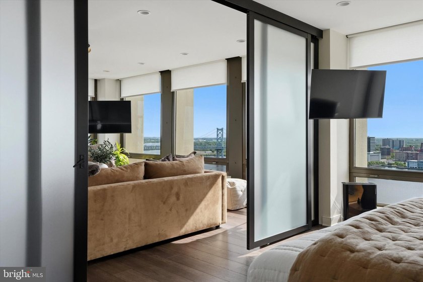 Perched high above the city in Society Hill Towers, this newly - photo 22