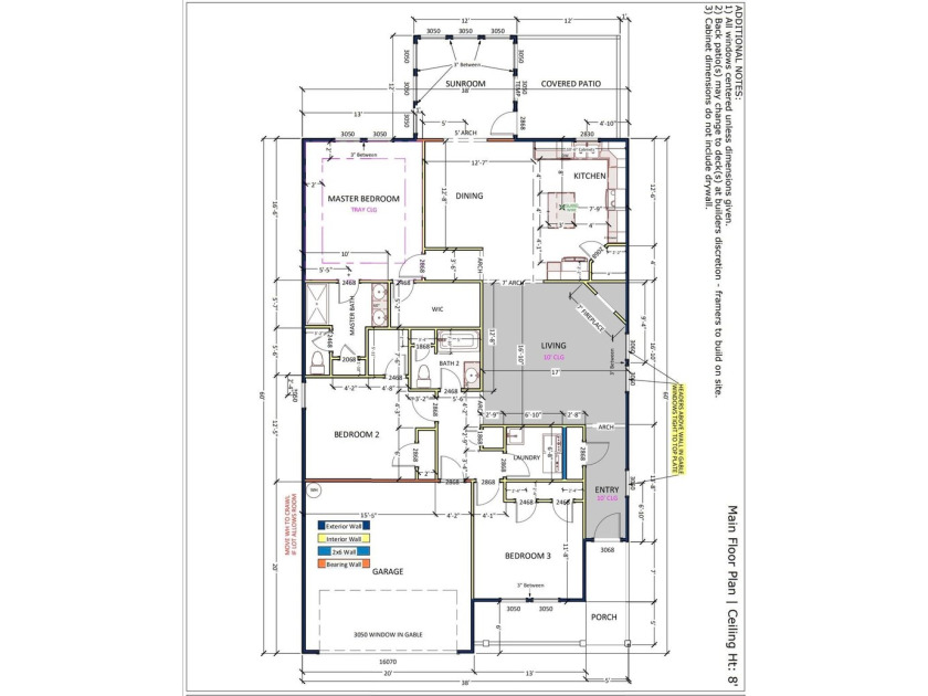 The FERNWOOD plan with a sunroom! Open concept home featuring 3 - photo 2