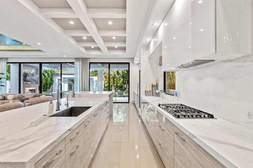 An artful modern showplace for indoor/outdoor entertaining, this - photo 15