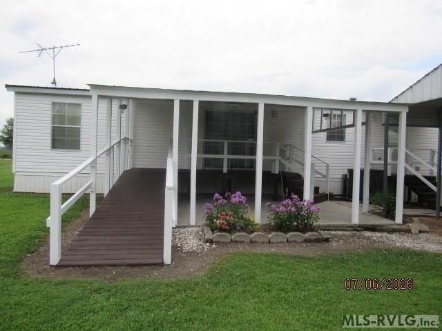 WELL MAINTAINED HOME. HAS A WHEELCHAIR RAMP.HOME IS - photo 10