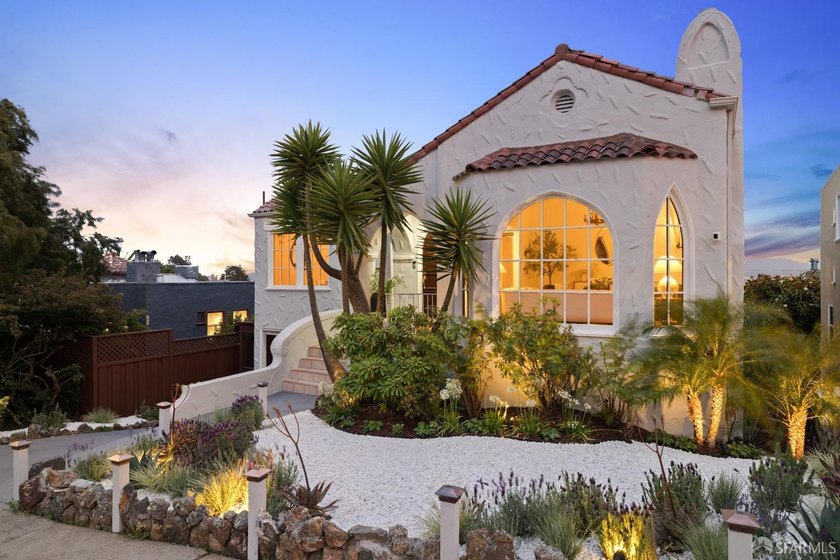 This handsome, storybook Spanish Mediterranean view home is - photo 3