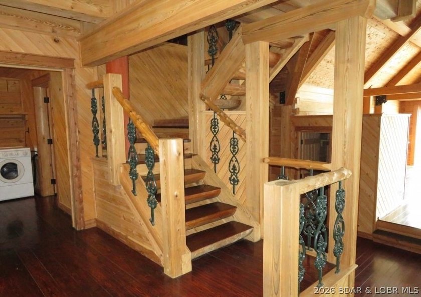 A VIEW FOR MILES! This one-of-a-kind custom log home showcases - photo 17