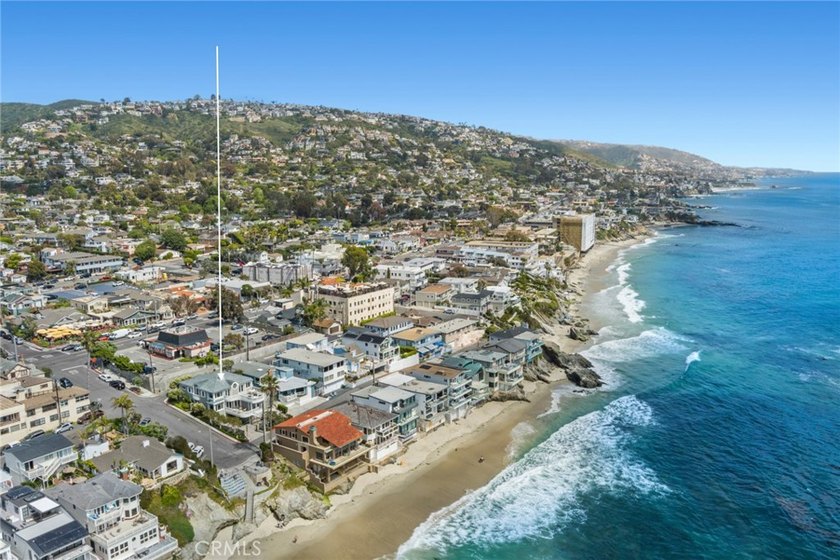 Panoramic ocean, whitewater, north-coast city-light, and - photo 22