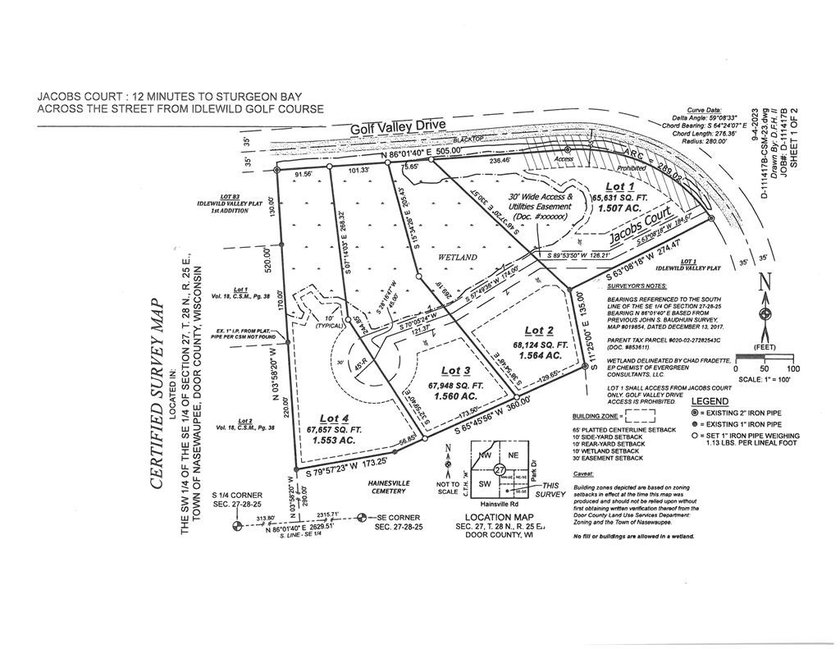 Door County acreage lot with a nature preserve and buildable - photo 8