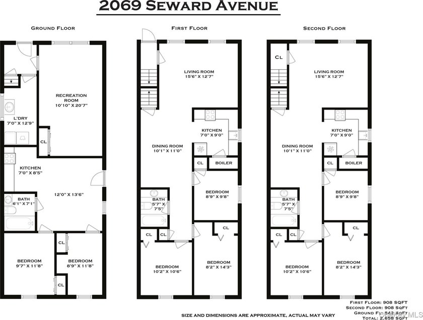 Welcome to 2069 Seward Avenue, a well-maintained two-family home - photo 41