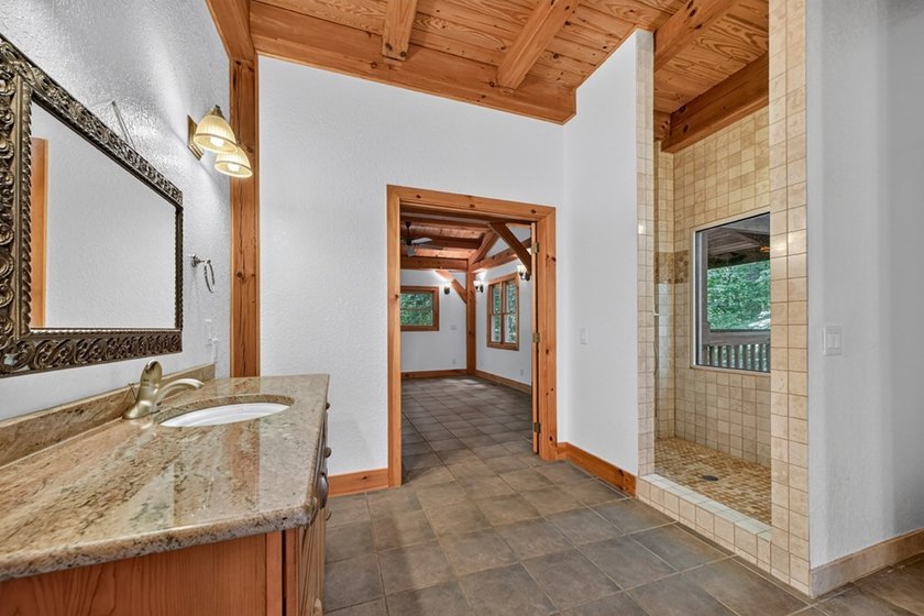 True Timber Frame Home on 49.43 private acres! Escape to your - photo 22