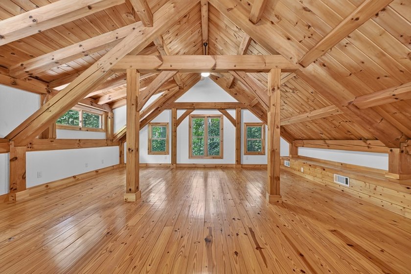 True Timber Frame Home on 49.43 private acres! Escape to your - photo 24