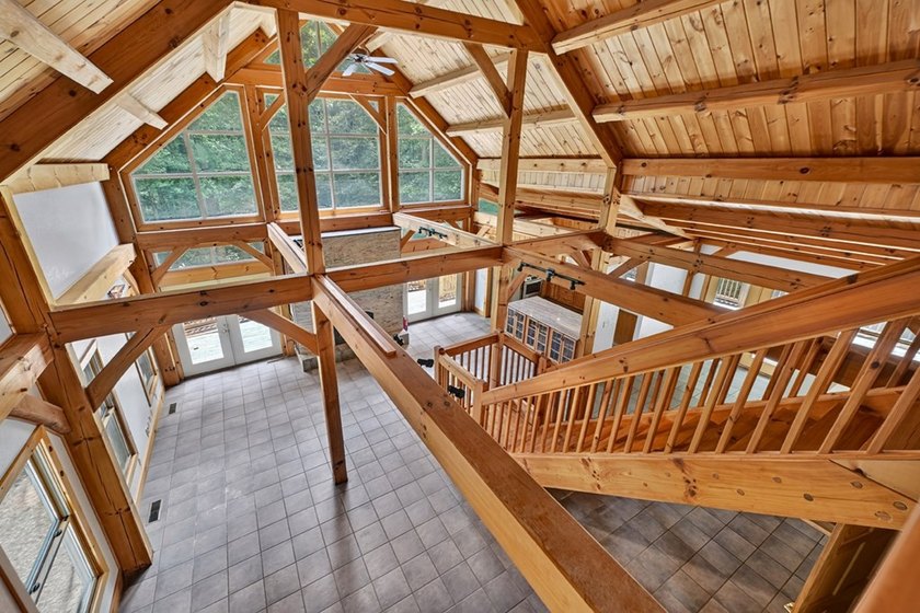 True Timber Frame Home on 49.43 private acres! Escape to your - photo 27
