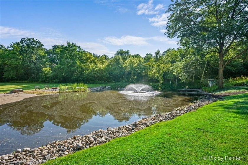 A PRIVATE 3.5-ACRE RETREAT with a STOCKED POND, FOUNTAIN, and - photo 32