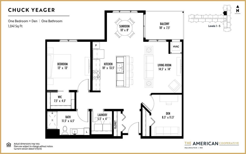 Welcome to easy, maintenance-free living at The American - photo 18