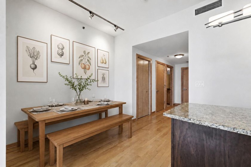 Modern Mill District Condo with a spacious floorplan flooded - photo 5