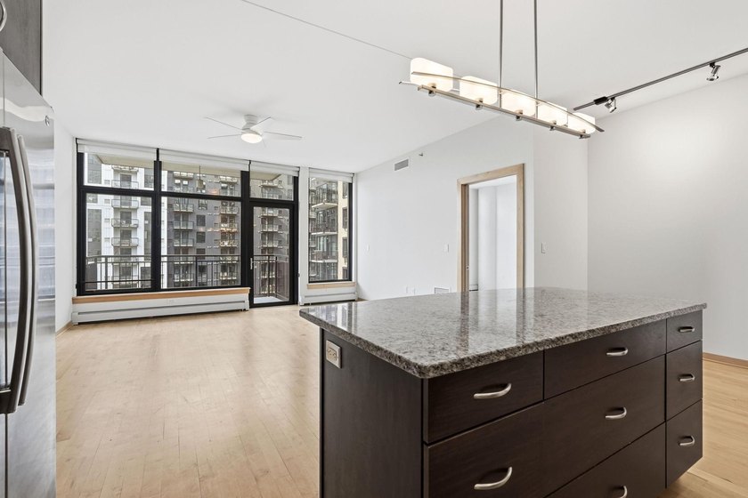 Modern Mill District Condo with a spacious floorplan flooded - photo 10