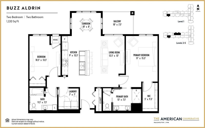 Welcome to easy, maintenance-free living at The American - photo 16