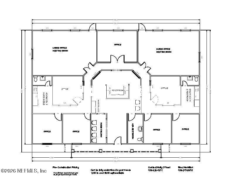 Commercial land with pre-drawn flexible layouts for one- or - photo 3