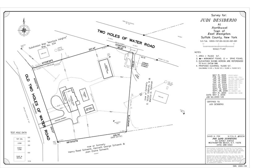 1.7+ acre lot at 316 Two Holes of Water, East Hampton has room - photo 2