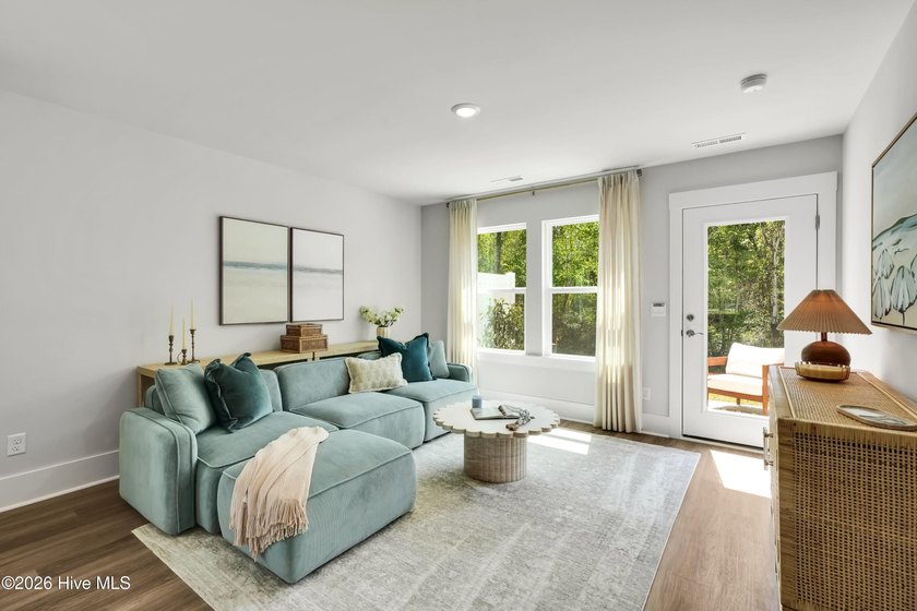 The Norman townhome is a two-story residence with 4 bedrooms and - photo 12